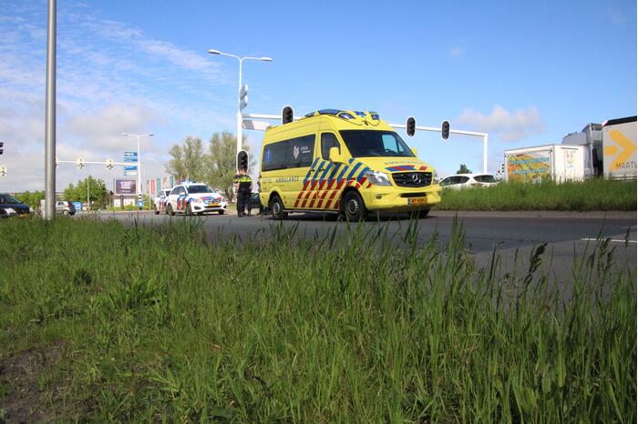Fietser gewond bij ongeval