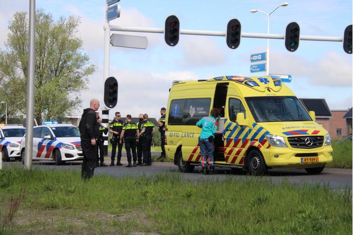 Fietser gewond bij ongeval