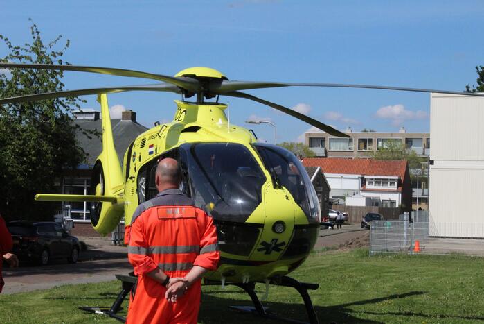 Traumahelikopter ingezet voor incident op kinderopvang