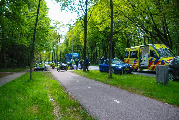 Ongeval tussen motorrijders