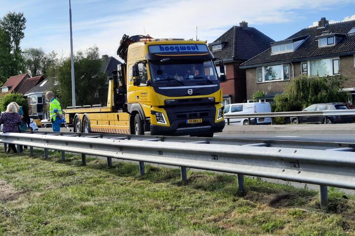 Schade bij kop-staart botsing