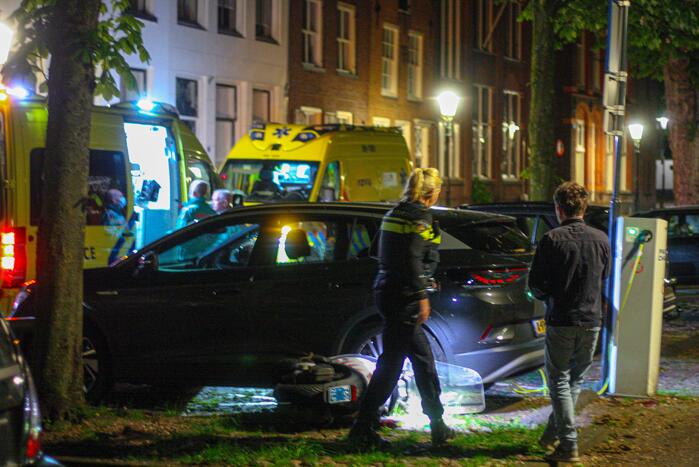 Scooterrijder zwaargewond door eenzijdig ongeval