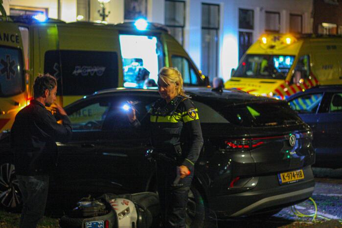 Scooterrijder zwaargewond door eenzijdig ongeval