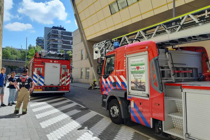 Brand in gezondheidscentrum