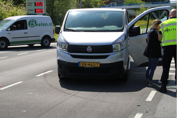 Schade bij ongeval op kruising