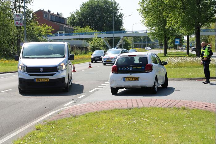 Schade bij ongeval op kruising