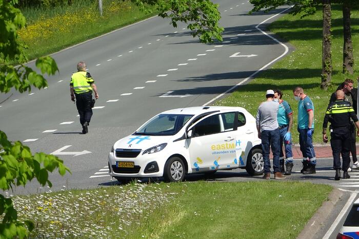 Schade bij ongeval op kruising