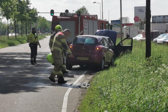 Schade bij kop-staart botsing