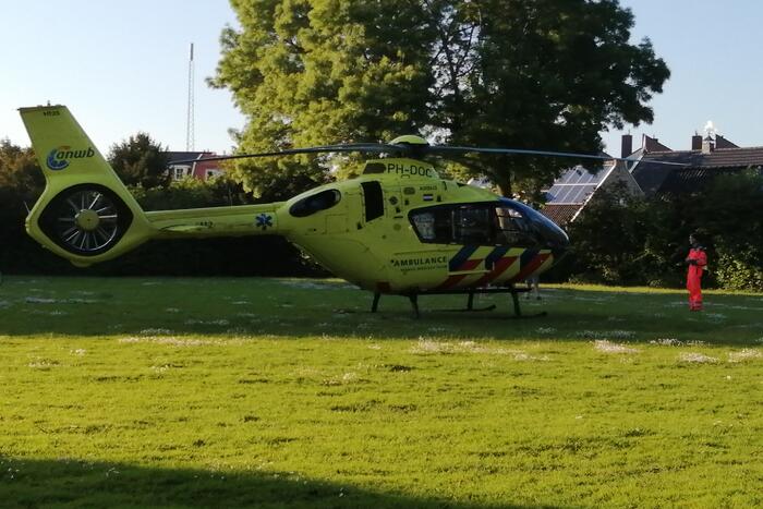 Traumahelikopter ingezet bij incident in woning
