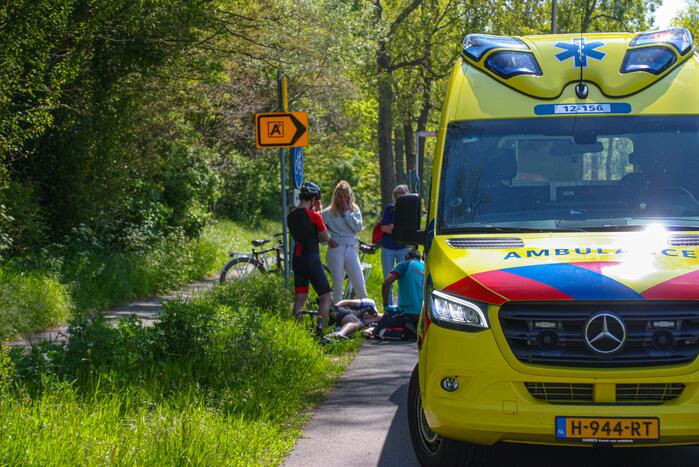 Wielrenner gewond na ongeval