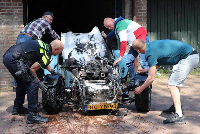 Zelfbouwproject van Jago Convertible gaat in vlammen op