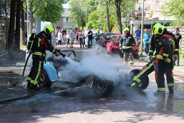 Zelfbouwproject van Jago Convertible gaat in vlammen op