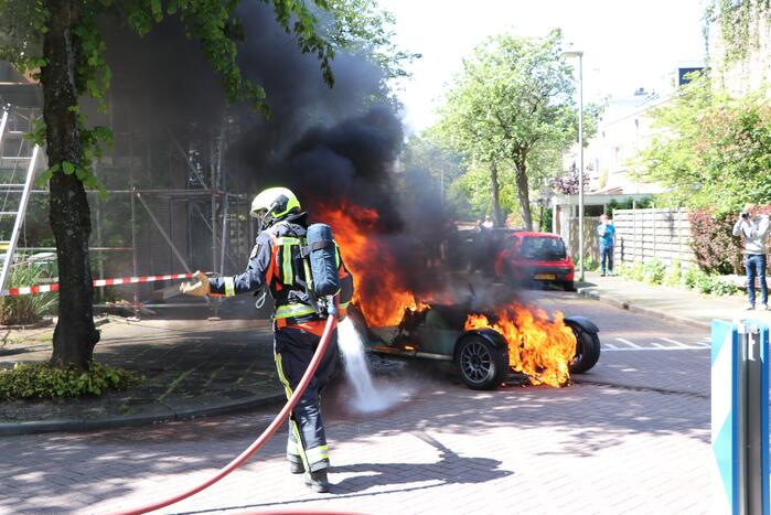 Zelfbouwproject van Jago Convertible gaat in vlammen op
