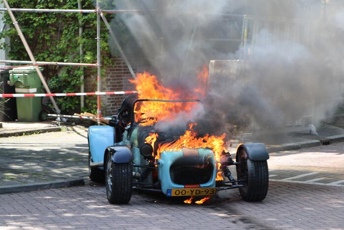 Zelfbouwproject van Jago Convertible gaat in vlammen op