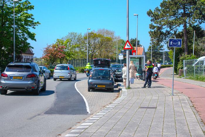 Schade na kettingbotsing tussen drie voertuigen