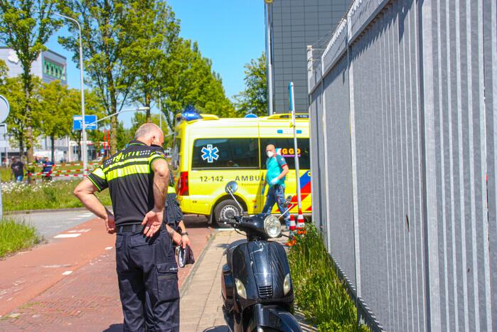 Scooterrijder gewond bij ongeval