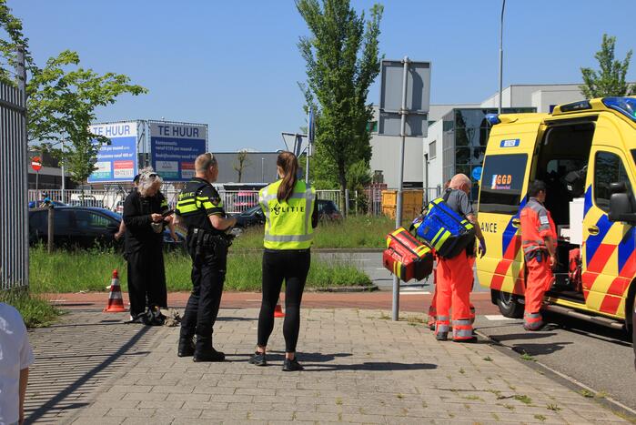 Scooterrijder gewond bij ongeval