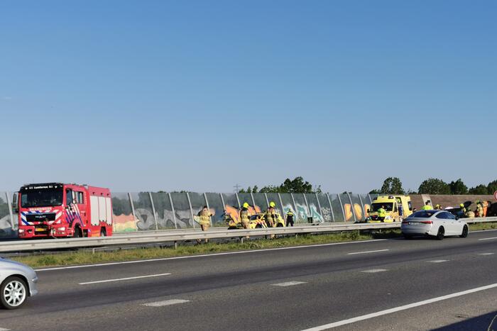 Meerdere voertuigen betrokken bij ongeval