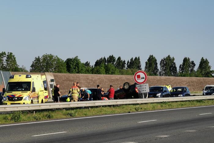 Meerdere voertuigen betrokken bij ongeval