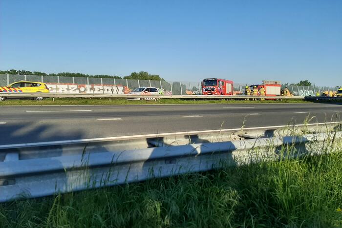 Meerdere voertuigen betrokken bij ongeval