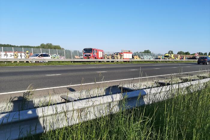 Meerdere voertuigen betrokken bij ongeval