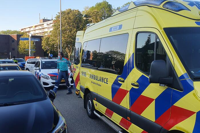 Scooterrijder gewond bij ongeval