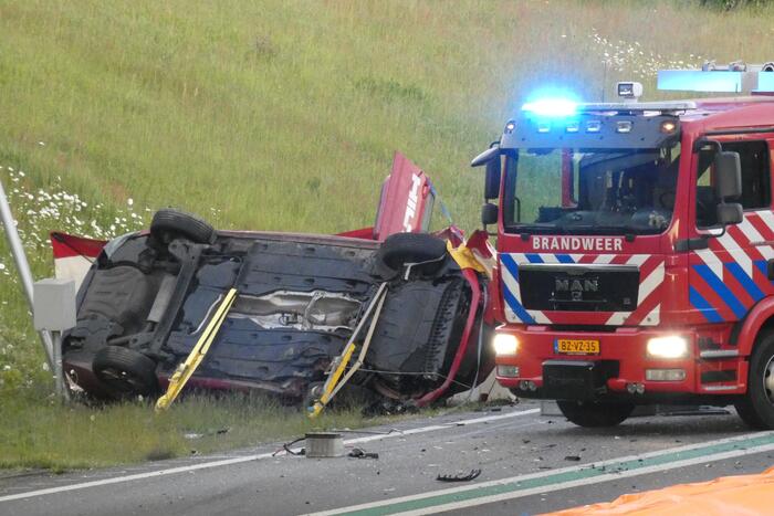 Vier doden en vijf gewonden bij zeer ernstig ongeval