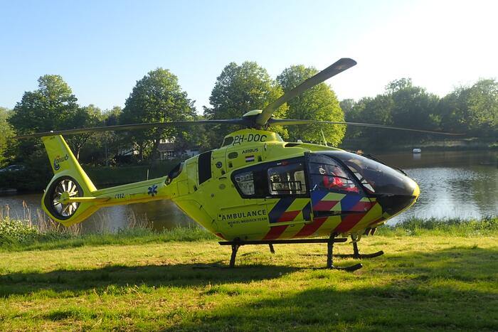 Traumahelikopter ingezet voor incident in woning