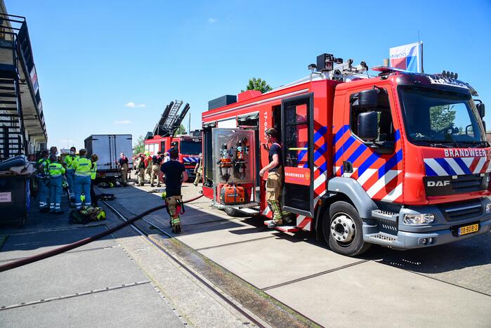 Grote brand in pand