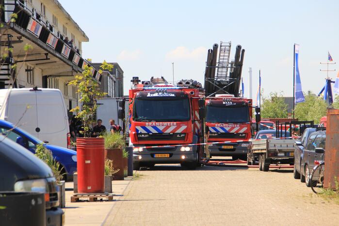 Grote brand in pand