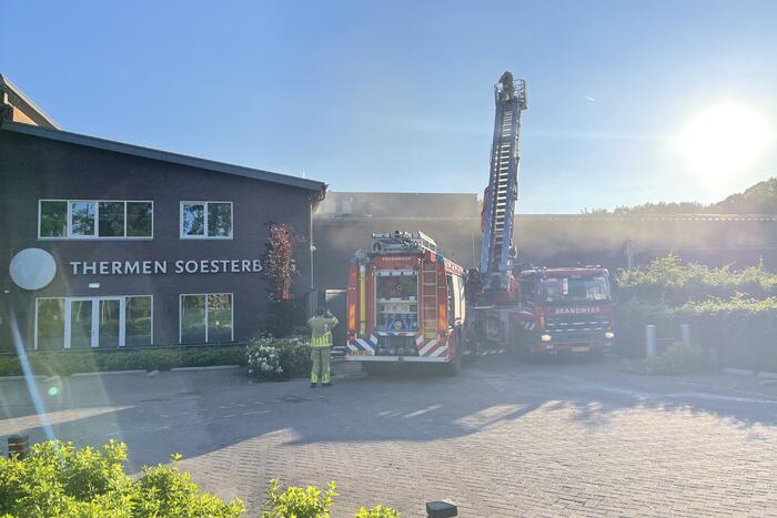 Brand in kelder van wellnescentrum