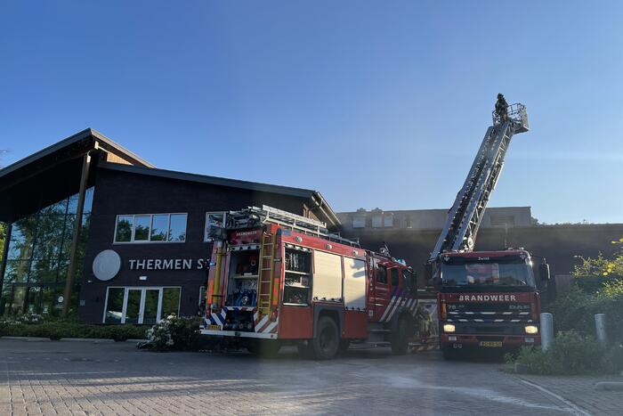 Brand in kelder van wellnescentrum