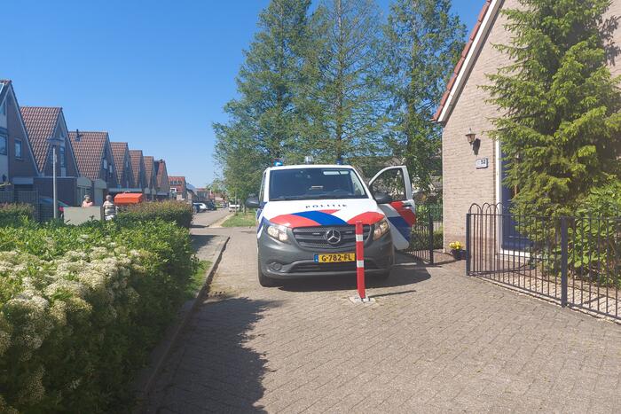 Traumahelikopter landt voor incident in woning