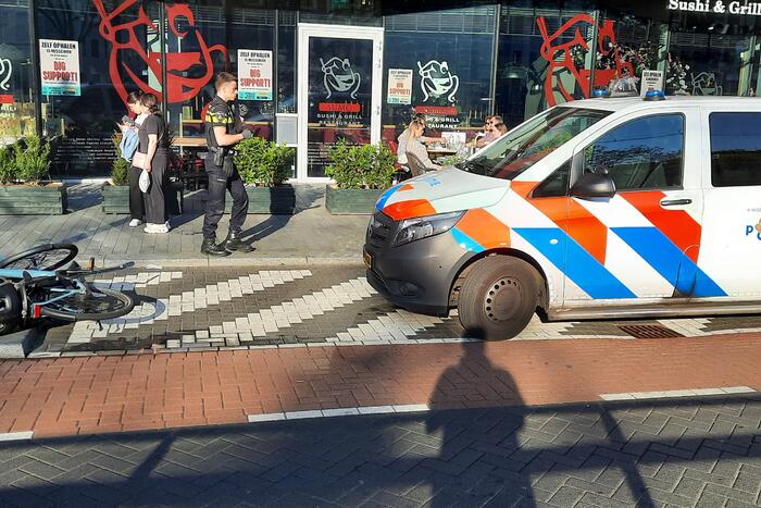 Persoon gewond bij ongeval met auto