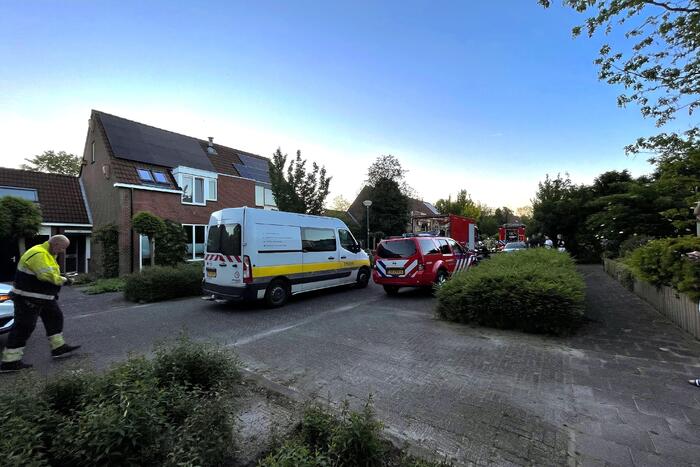 Woningen ontruimd door gaslekkage in woning