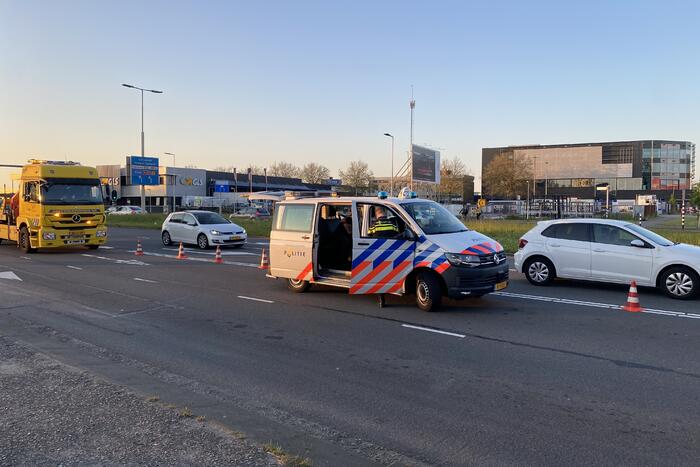 Twee gewonden bij ongeval voor verkeerslicht
