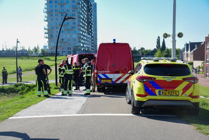 Hulpdiensten massaal ingezet voor persoon te water