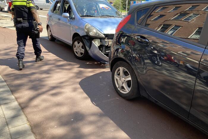 Schade bij kop-staartbotsing