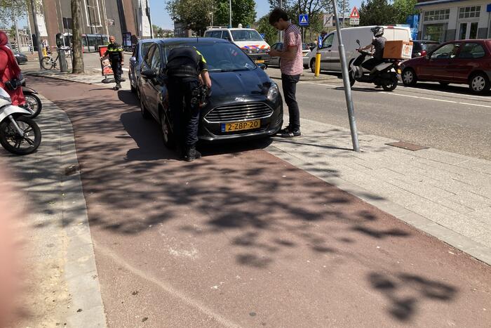 Schade bij kop-staartbotsing