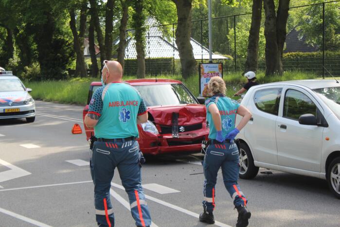 Drie auto's betrokken bij kettingbotsing