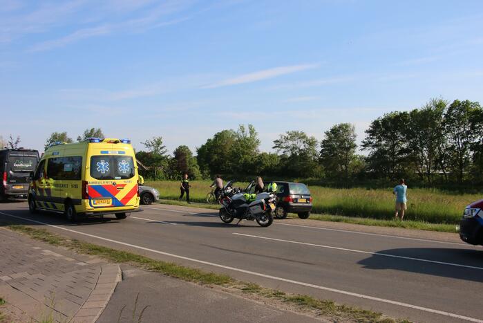 Persoon gewond bij aanrijding
