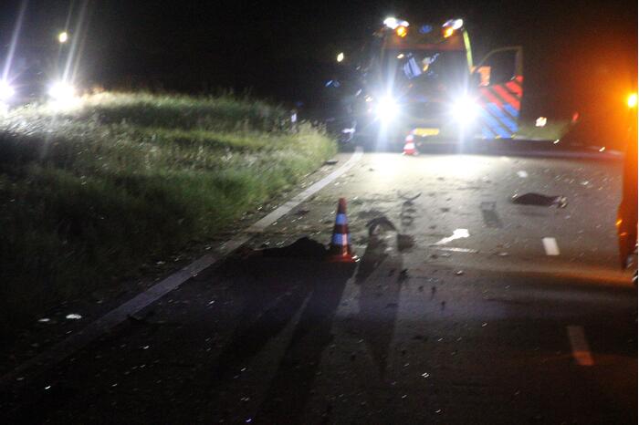 Twee dodelijke slachtoffers en één gewonde bij aanrijding