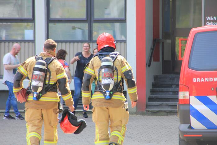 Vreemde lucht waargenomen gebouw VUmc