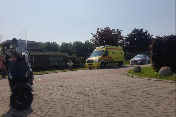 Scooterrijder gewond bij aanrijding