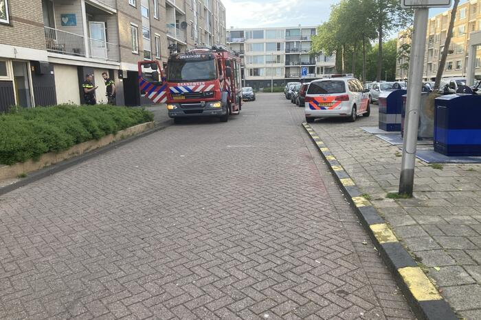 Onderzoek in kelderbox na gaslucht