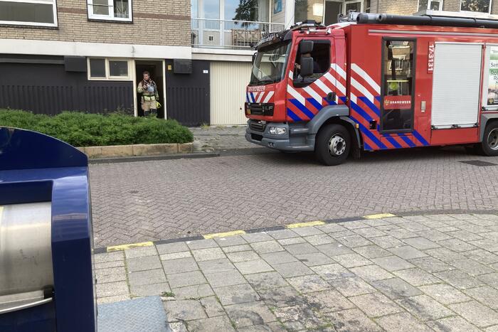 Onderzoek in kelderbox na gaslucht