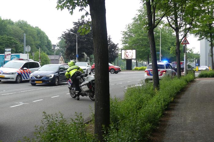Persoon gewond bij aanrijding