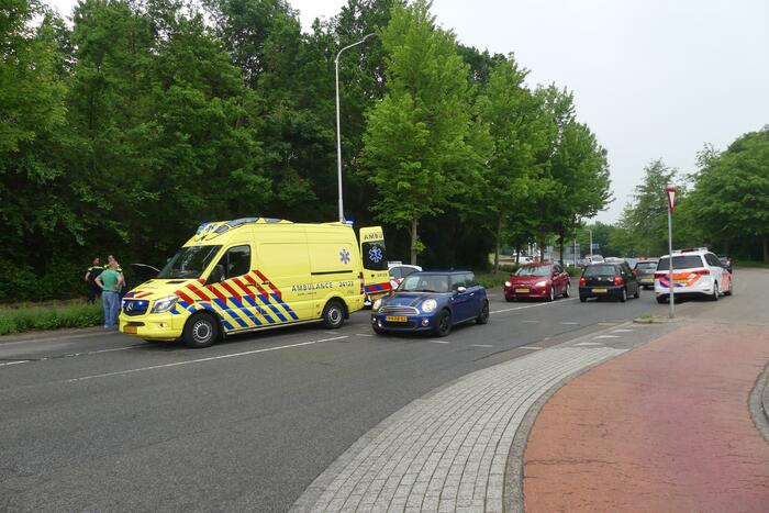 Persoon gewond bij aanrijding