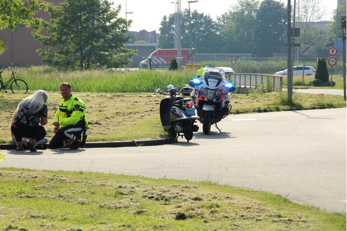 Meisje gewond door ongeval met scooter