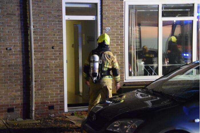 Vergeten pannetje ontdekt door buren na horen rookmelder